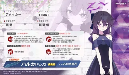 ドレスハルカ性能