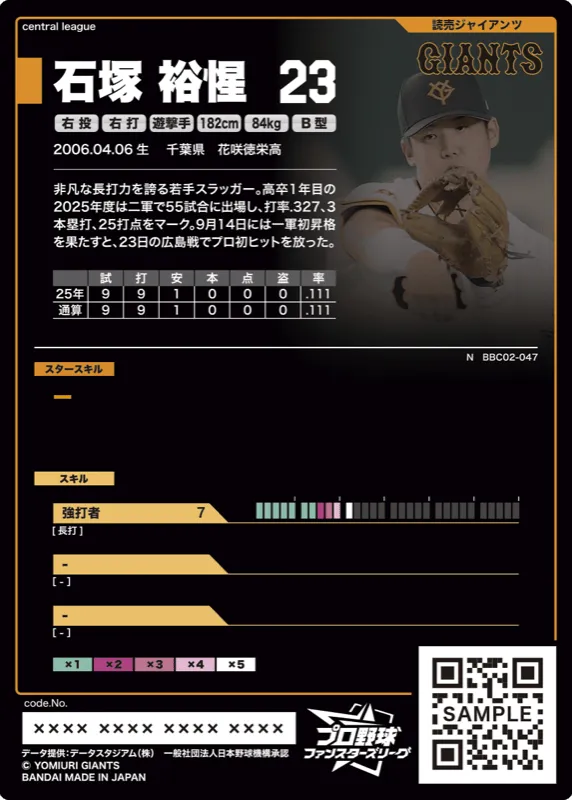 石塚 裕惺
