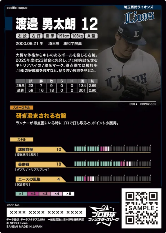 渡邉 勇太朗