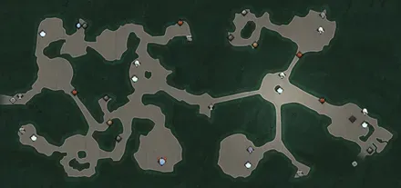 九運の廟のマップ