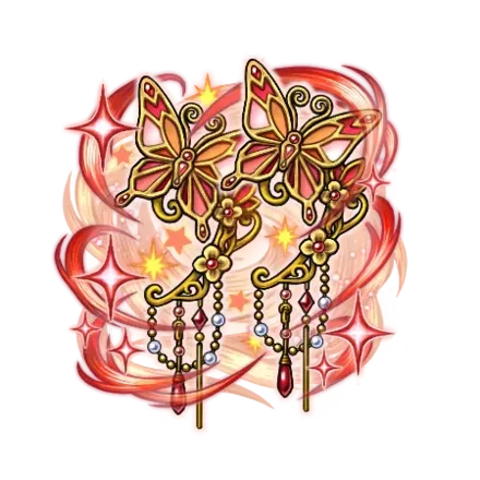 麗蝶の耳飾り