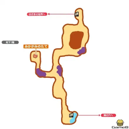 湖の穴・地下1階画像