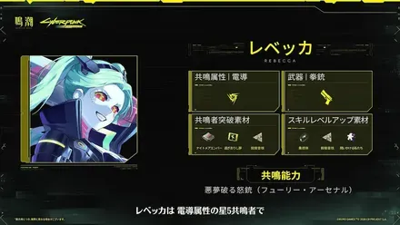 レベッカ素材