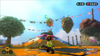 エリア1のステッカー