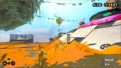 エリア1のステッカー