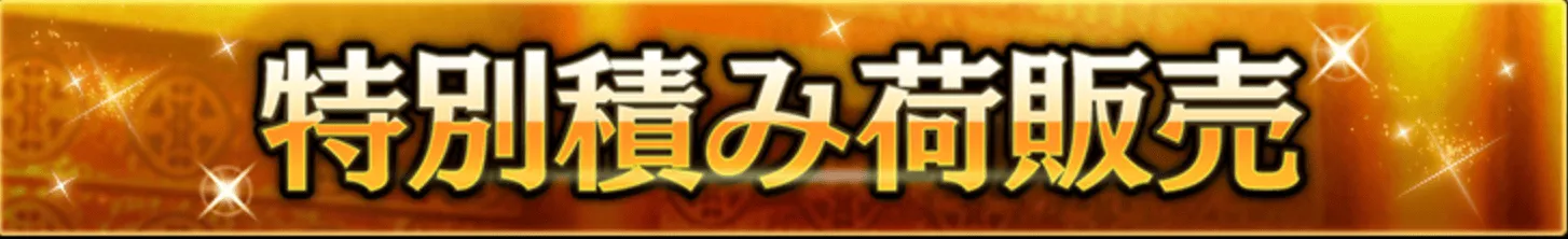 特別積荷販売