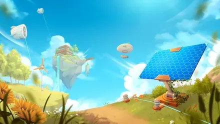 Solarpunk ソーラーパンク：天空の島画像