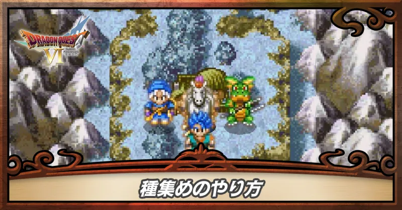 種集めのやり方