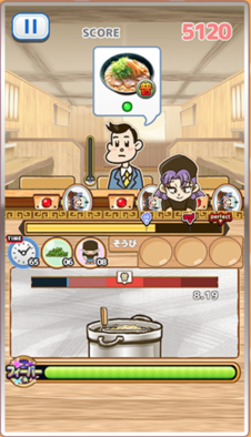 道楽洲 プレイ画面