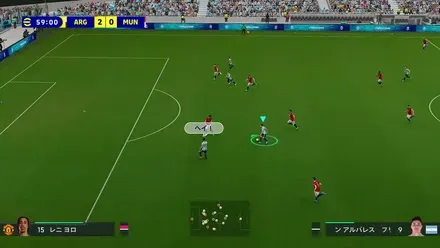 サッカーゲーム初心者でも、試合の面白さをすぐ味わえる
