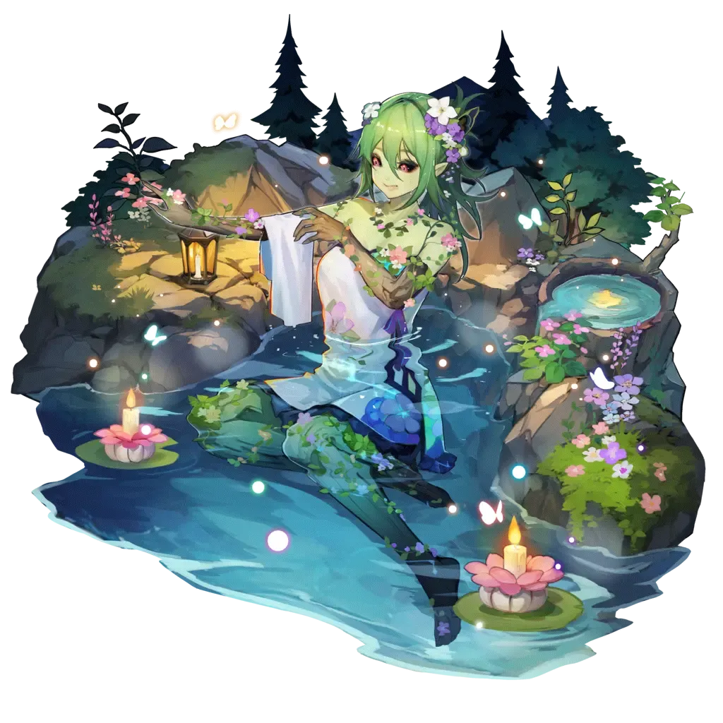 オセロニアの［霊泉の癒し］リリアスの画像
