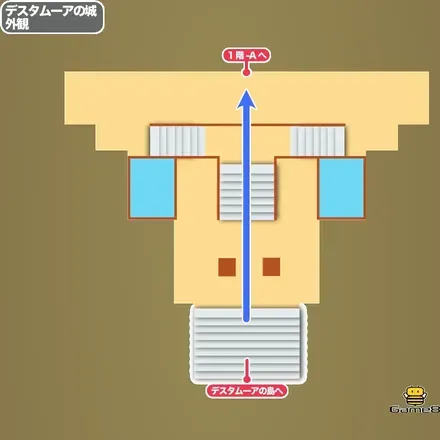 デスタムーアの城・外観
