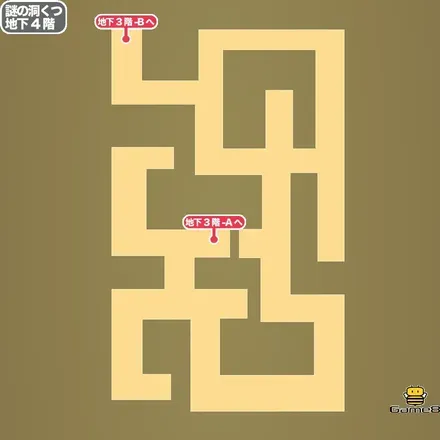 謎の洞窟・地下4階画像