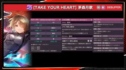 SSレゾナンス茅森月歌(TAKE YOUR HEART)スタイル詳細