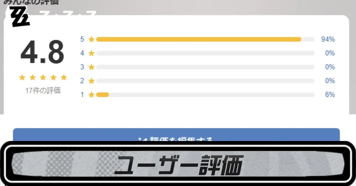 ユーザー評価