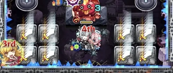 剣パネルを多く踏んで弱点を攻撃