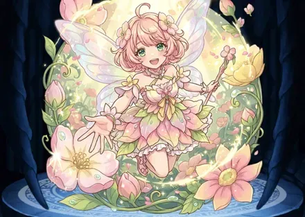 癒やしの花姫プリマ・フルールⅢの画像