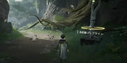蔵剣谷 ジップライン⑧