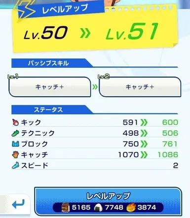 レベル上げでスキルを覚えるのに使う