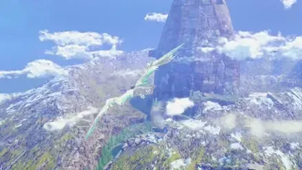 ドラゴンに乗って空を飛ぶ