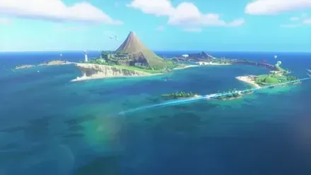 ウーフーアイランドの全景
