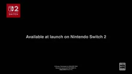Switch 2版のローンチが告知された画面