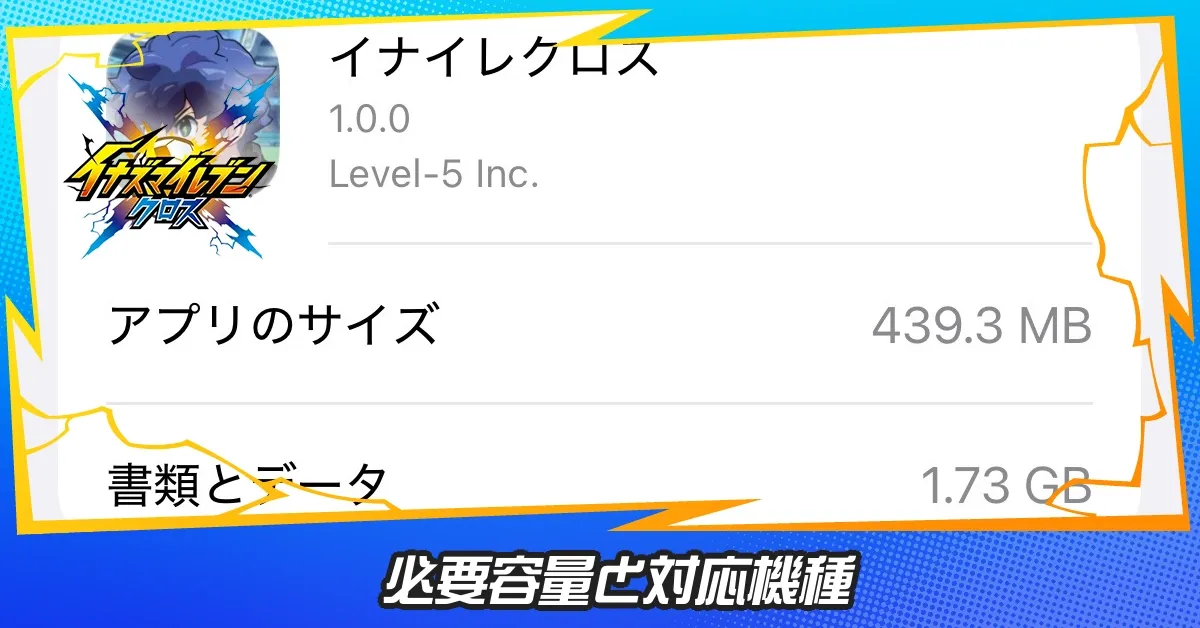 必要容量と対応機種