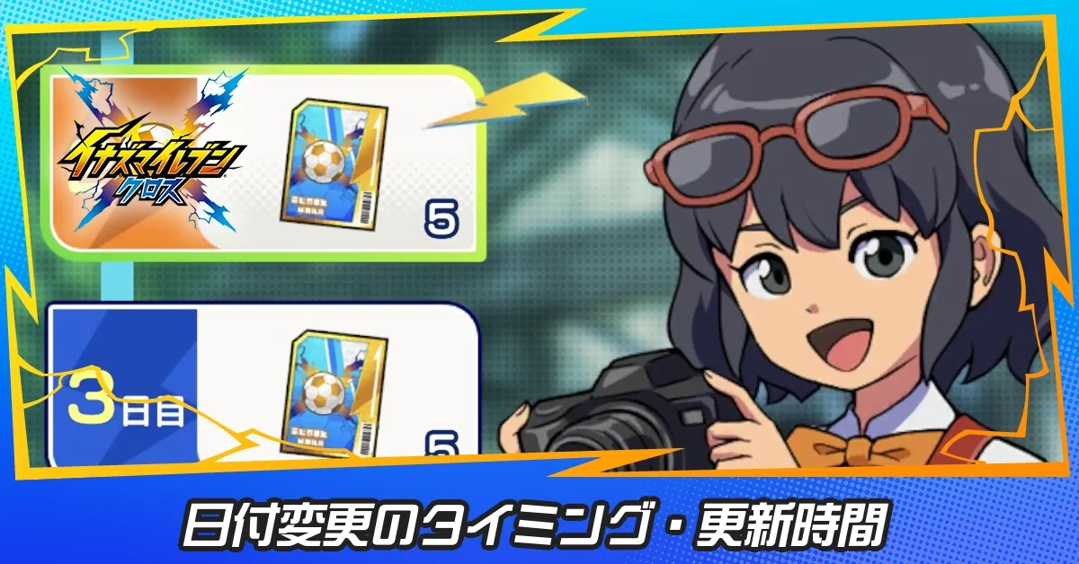 日付変更の更新タイミングとリセット内容