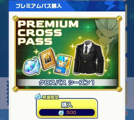 有償ダイヤボール500で購入可能