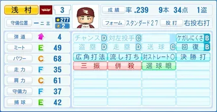 浅村栄斗画像