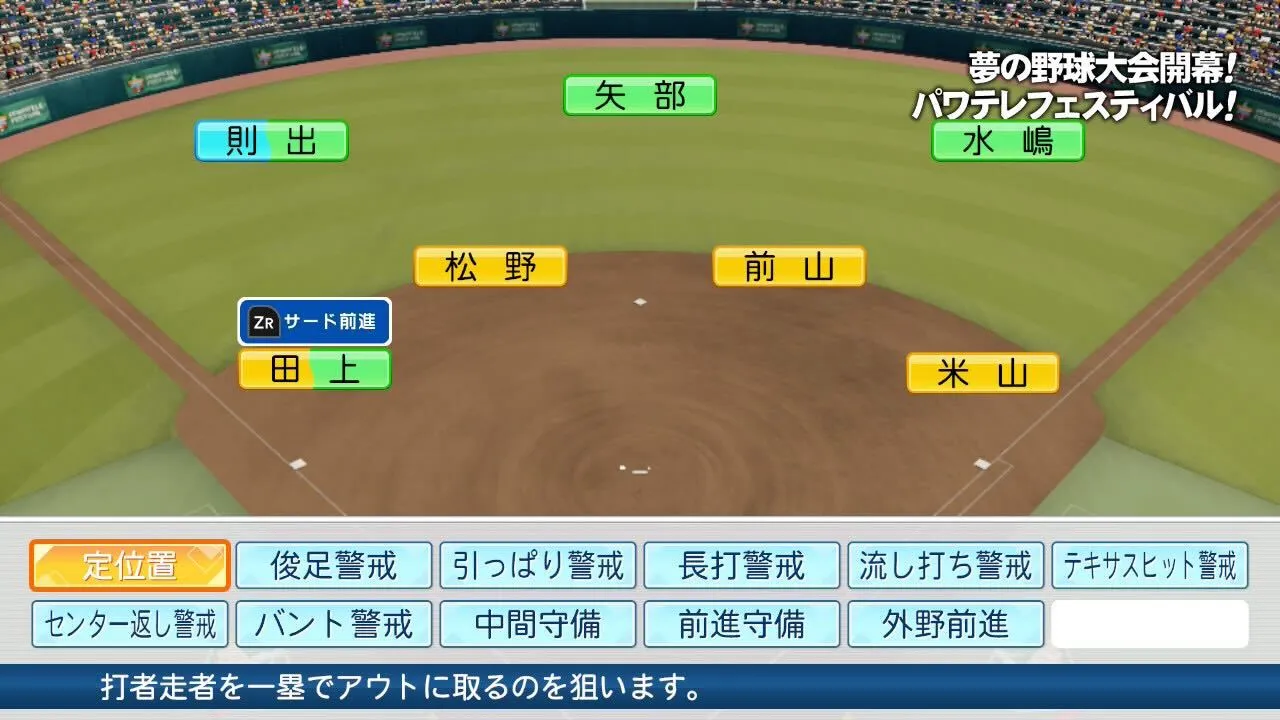 守備シフト
