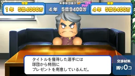 タイトル獲得で指輪入手