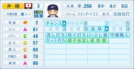 井端弘和のステータス画像