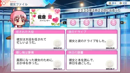 佐倉彼女ファイル4半年ごと
