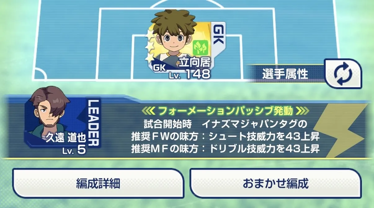 編成詳細