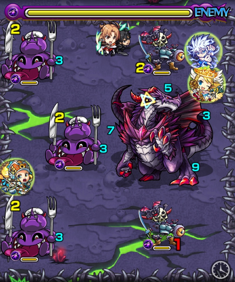 ダークドラゴンのステージ3攻略