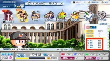 経験点はあぶれないように振る