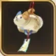 猫型の陶鈴