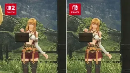 Switch2とSwitchのグラフィック比較