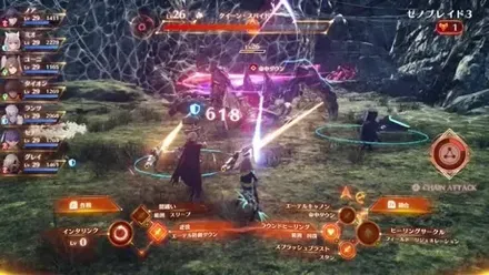 ゼノブレイド3のバトル