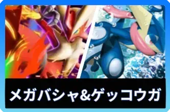 メガバシャーモex＆ゲッコウガデッキ