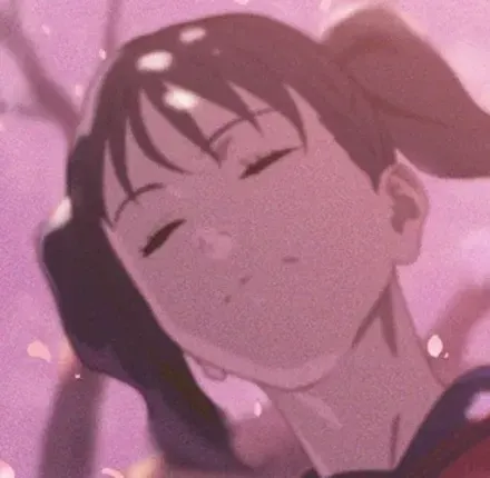 名もなき桜吹雪画像