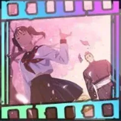 名もなき桜吹雪画像