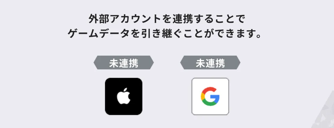 外部アカウント連携