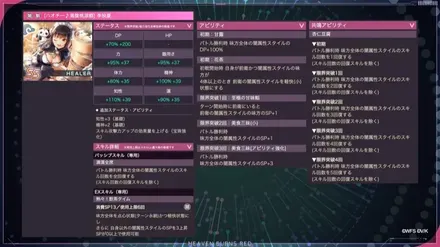 SSレゾナンスヴァイオレット(揺るぎなき信念)スタイル詳細