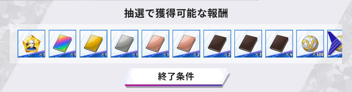 対抗戦報酬