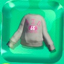 カレッジスウェット グレー