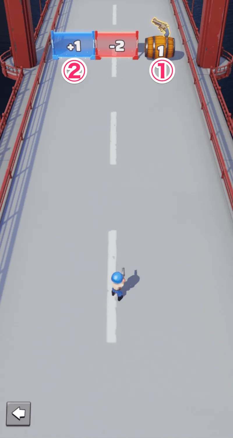 ①