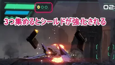 ゴールドリングでシールド強化