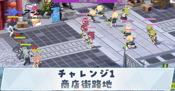 チャレンジ1「商店街路地」